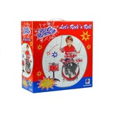 Kinderdrumstel – 6-delige drumset voor kinderen – rood