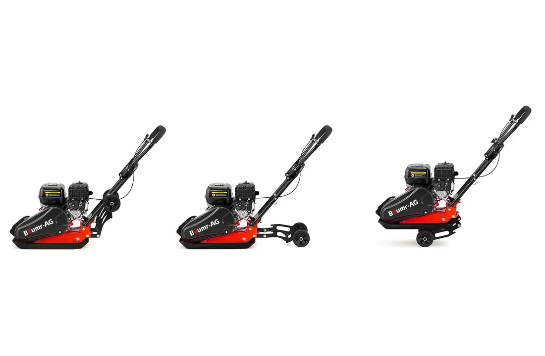 Trilplaat - grondverdichter - 26 kN - 90 kg - Loncin