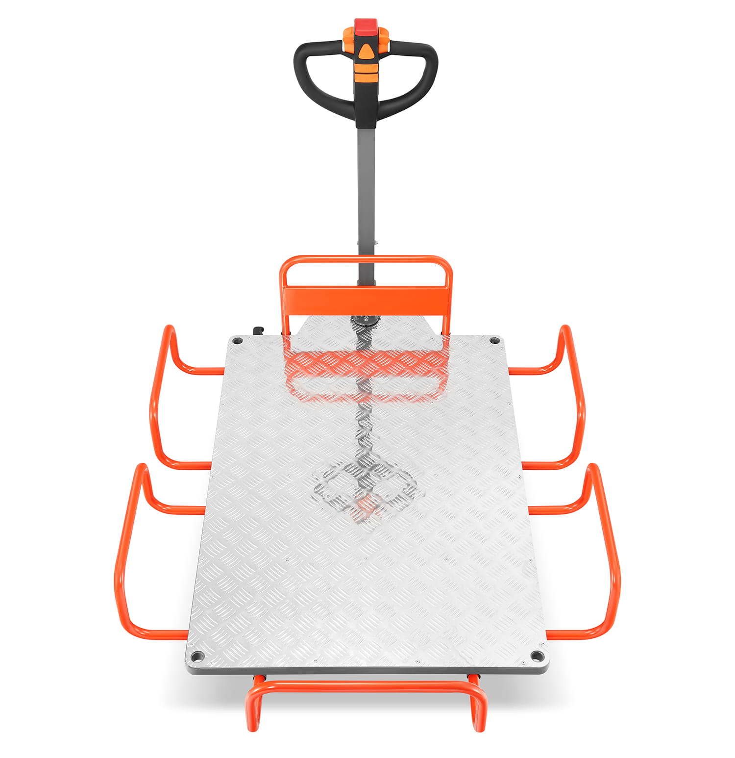 Plateauwagen - elektrisch - 400W - 400 kg draagvermogen - 40 V