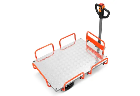 Plateauwagen - elektrisch  - 400W - 400 kg draagvermogen - 40 V