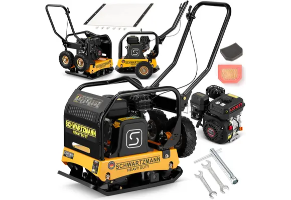 Trilplaat - grondverdichter - 32kN - 120 kg - Loncin 6,5 pk