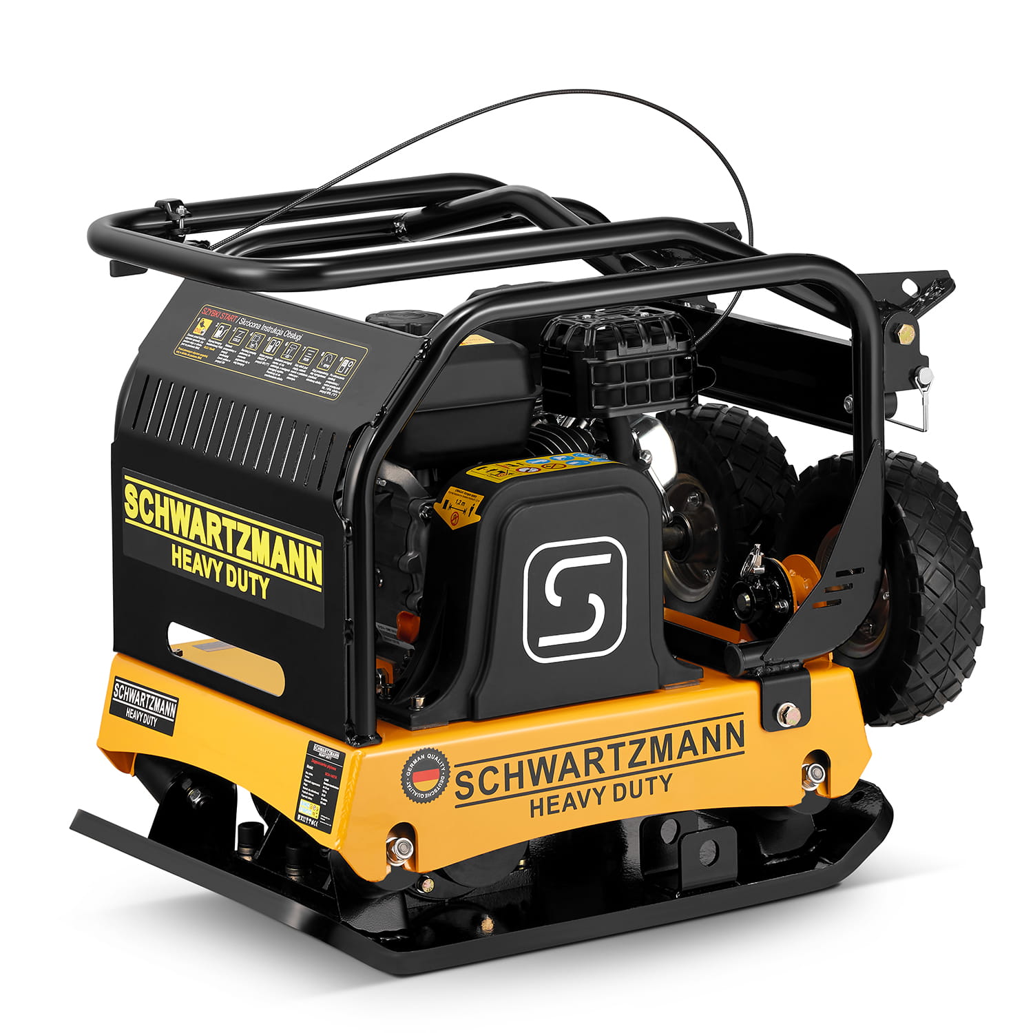 Trilplaat - grondverdichter - 32kN - 120 kg - Loncin 6,5 pk