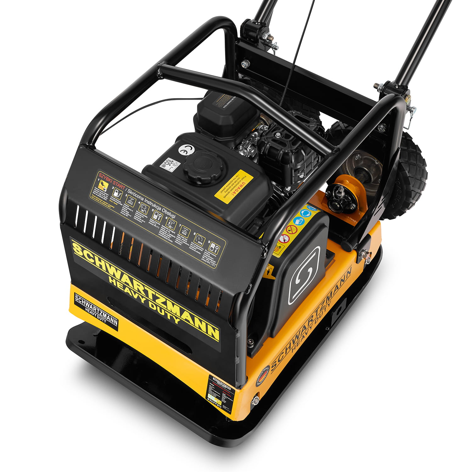 Trilplaat - grondverdichter - 32kN - 120 kg - Loncin 6,5 pk