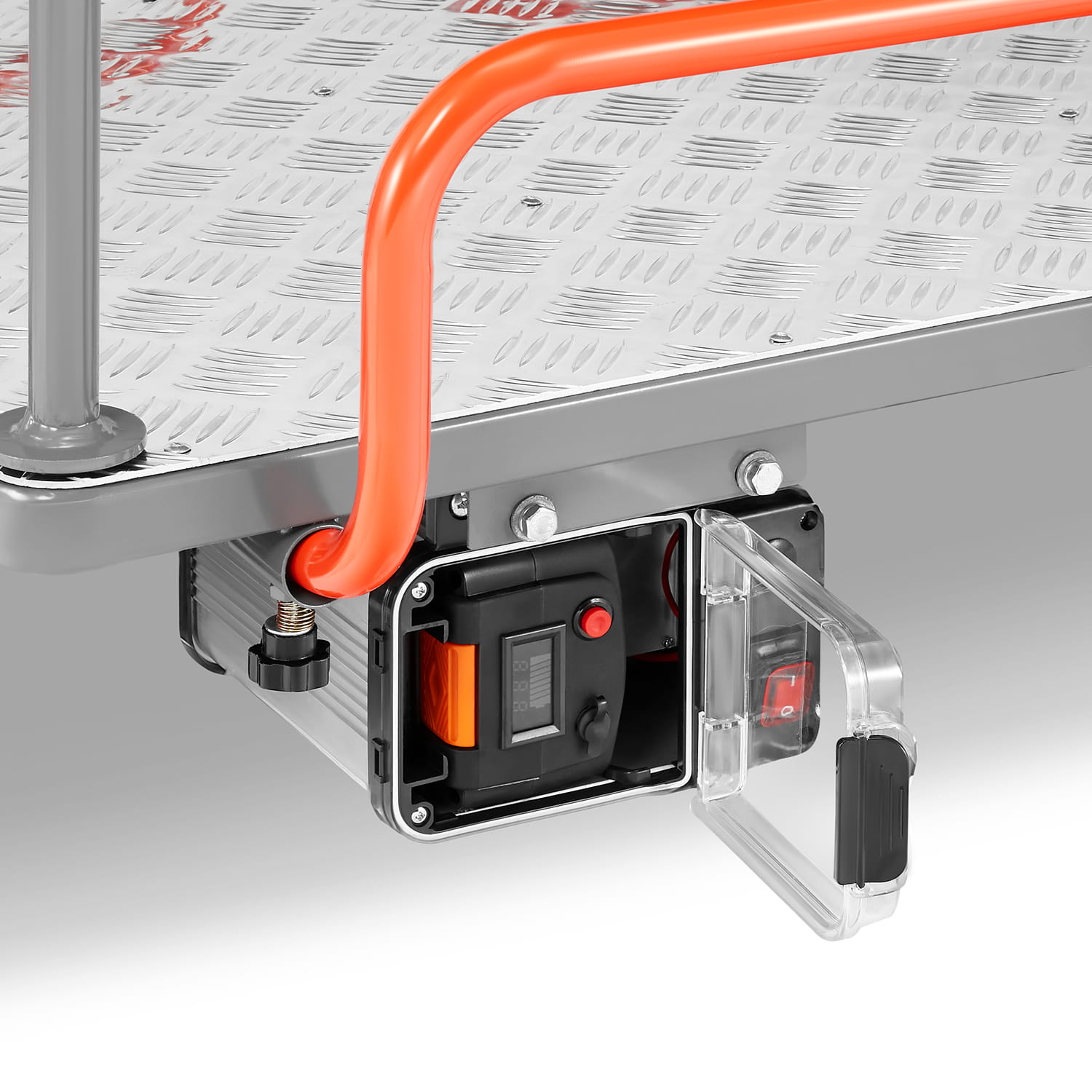 Plateauwagen - elektrisch - 400W - 400 kg draagvermogen - 40 V