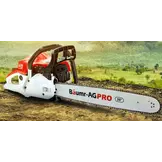 Benzine kettingzaag 65cc - 5,7 pk - met sterpunt en accessoires