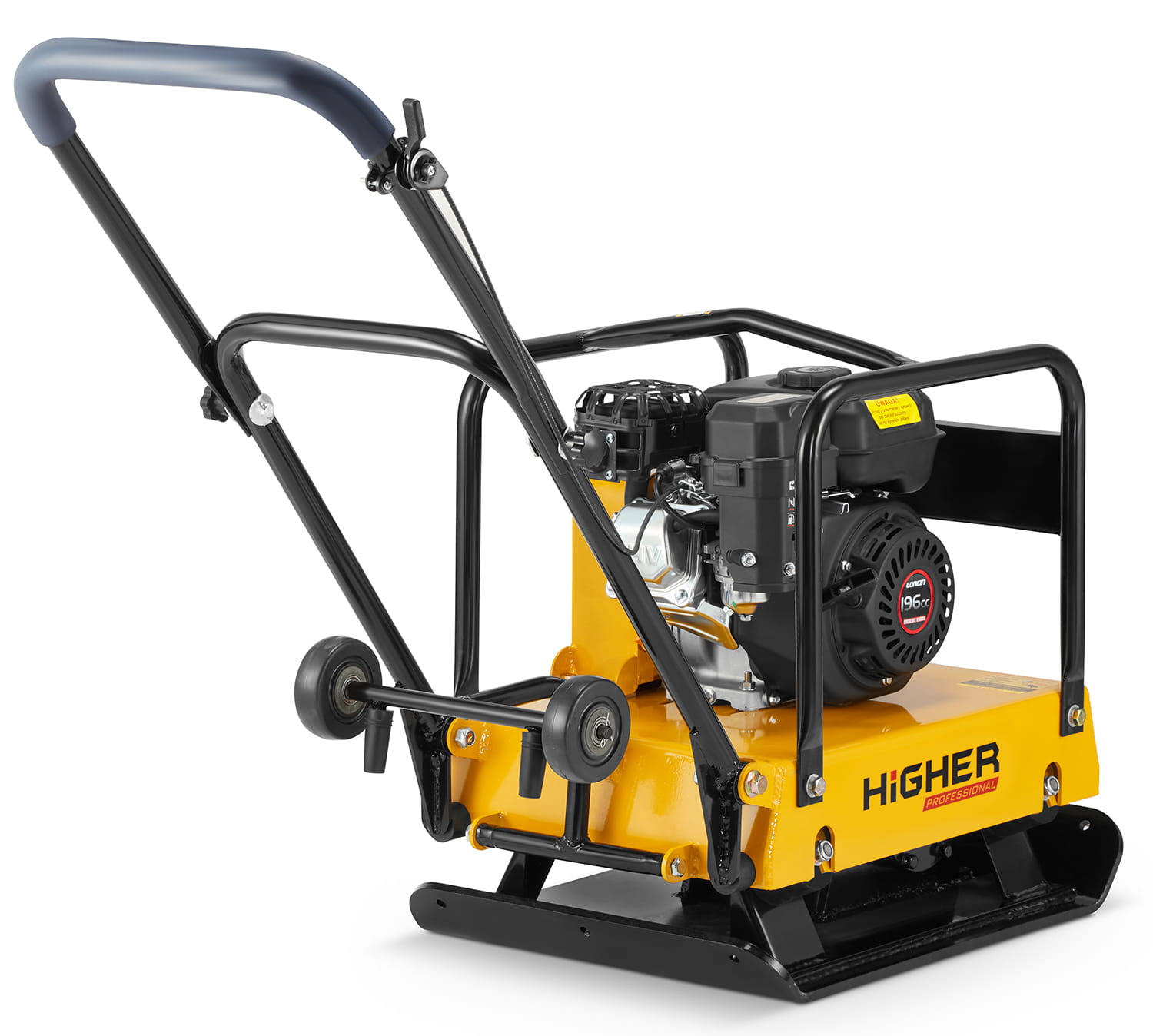 Trilplaat - plaatverdichter met benzinemotor - 32 kN - 120 kg