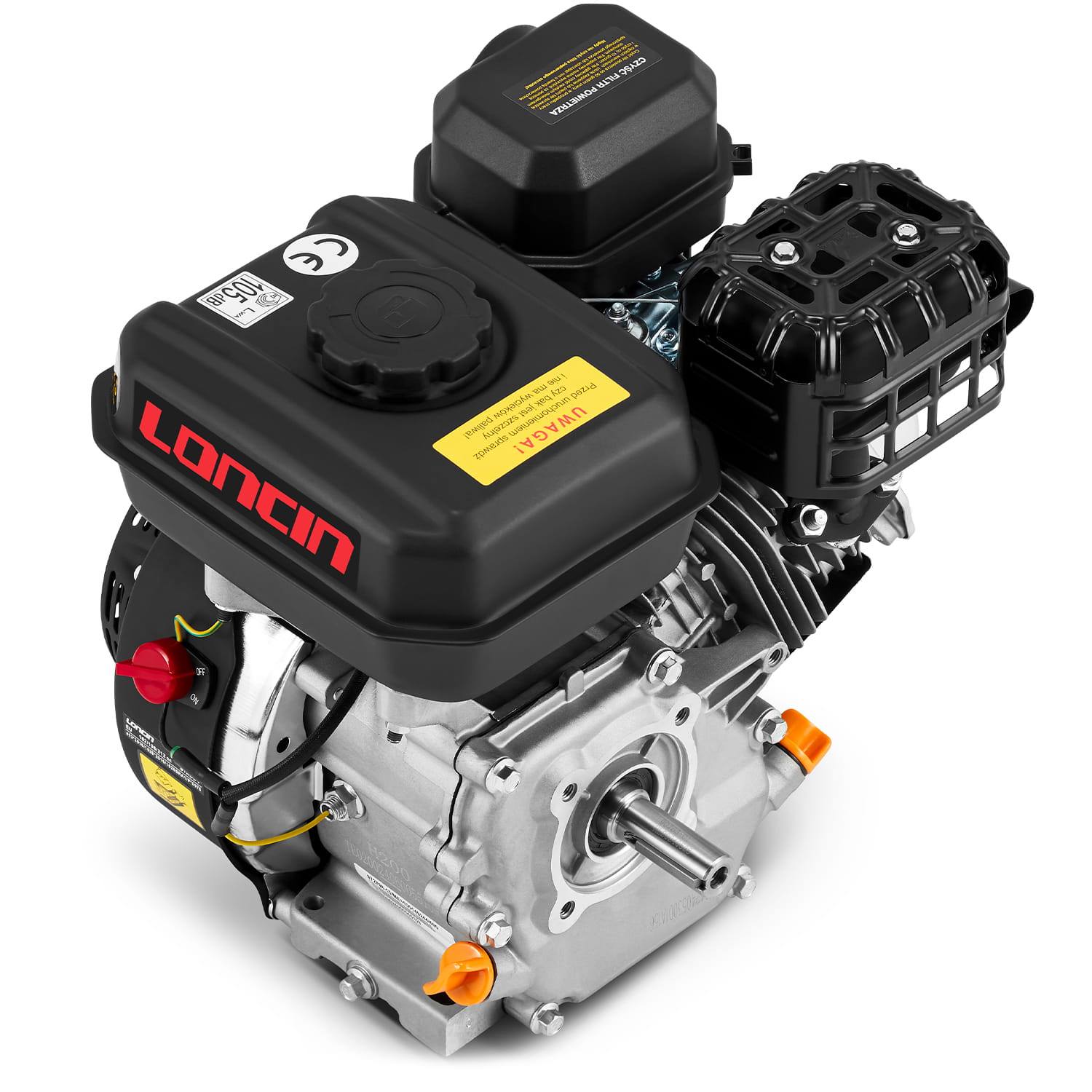 Benzinemotor - verbrandingsmotor - LONCIN H200 - 196cc - 6,5 pk