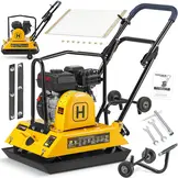 Trilplaat - plaatverdichter met benzinemotor - 26 kN - 100 kg