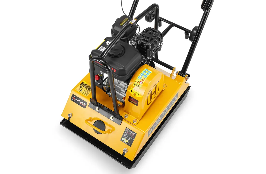 Trilplaat - plaatverdichter met benzinemotor - 26 kN - 100 kg