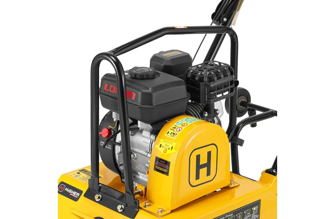 Trilplaat - plaatverdichter met benzinemotor - 26 kN - 100 kg