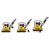 Trilplaat - plaatverdichter met benzinemotor - 26 kN - 100 kg