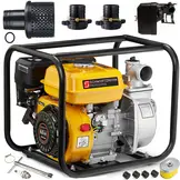 Benzine waterpomp - 2 inch - 42.000 l/u - 6,5 pk motorpomp