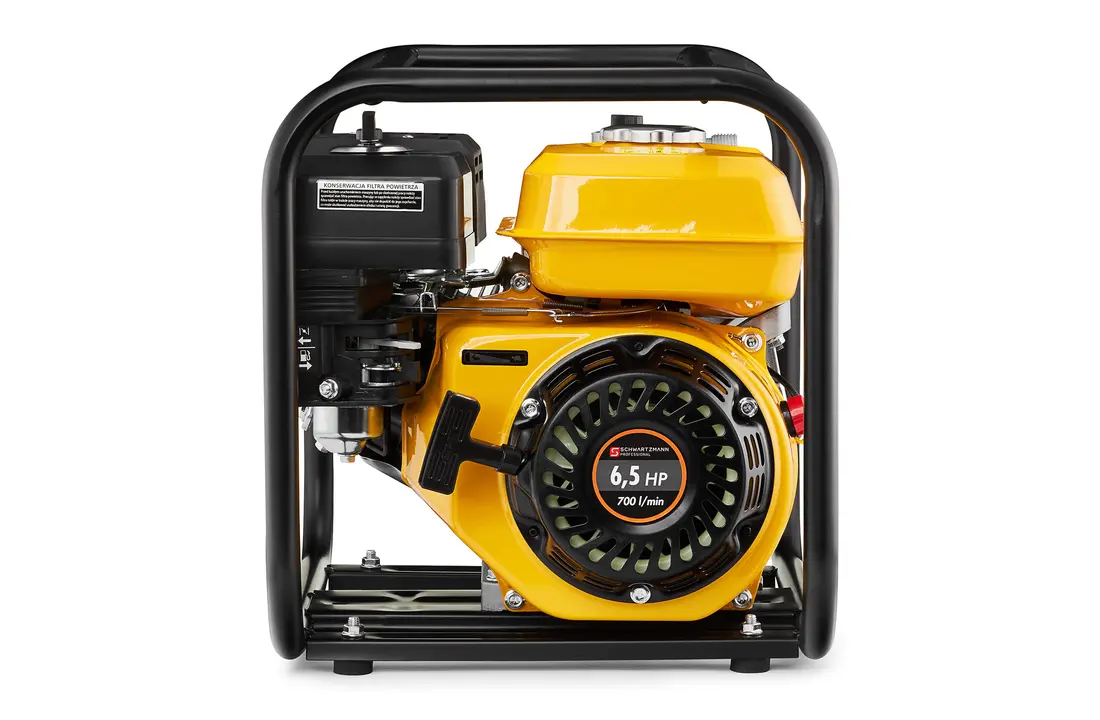 Benzine waterpomp - 2 inch - 42.000 l/u - 6,5 pk motorpomp