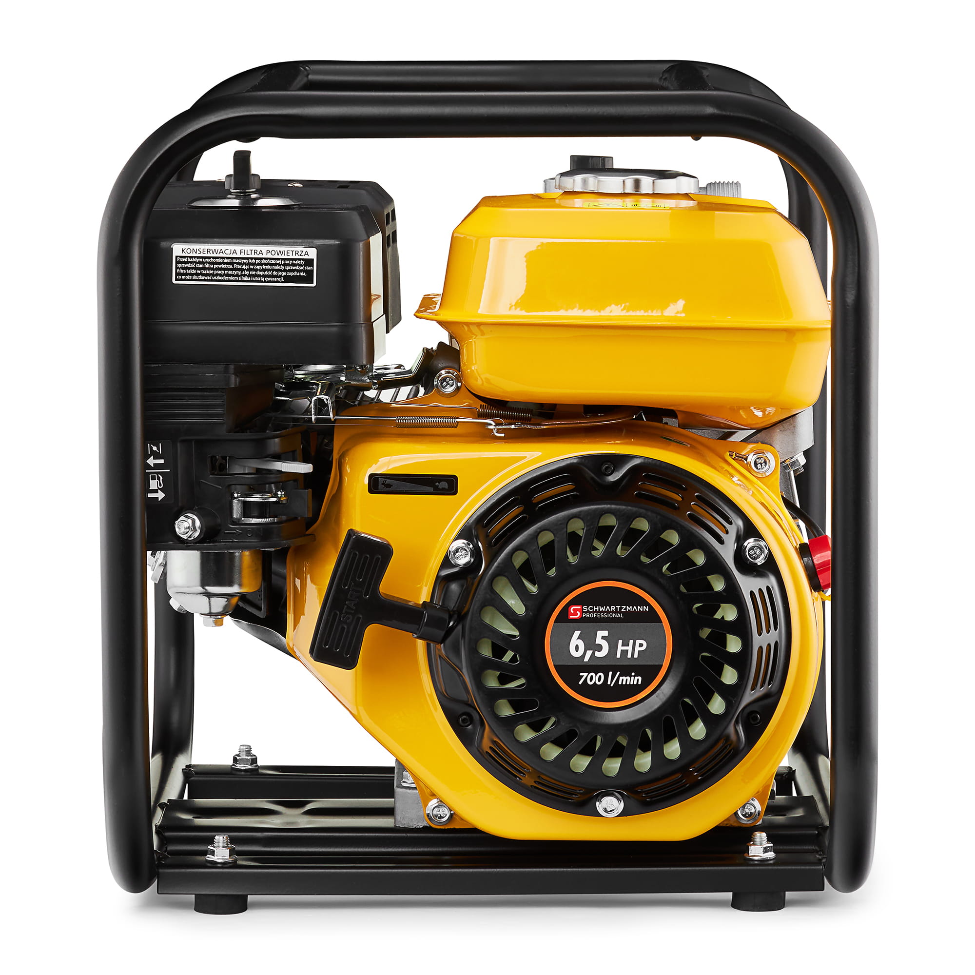 Benzine waterpomp - 2 inch - 42.000 l/u - 6,5 pk motorpomp