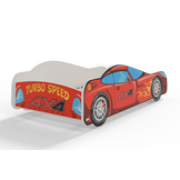 Kinderbed - auto - 140x70 - met matras
