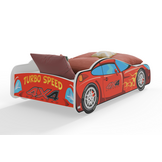Kinderbed - auto - 140x70 - met matras