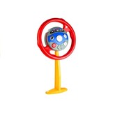 Speelgoed stuurwiel geel & rood - voor in de auto