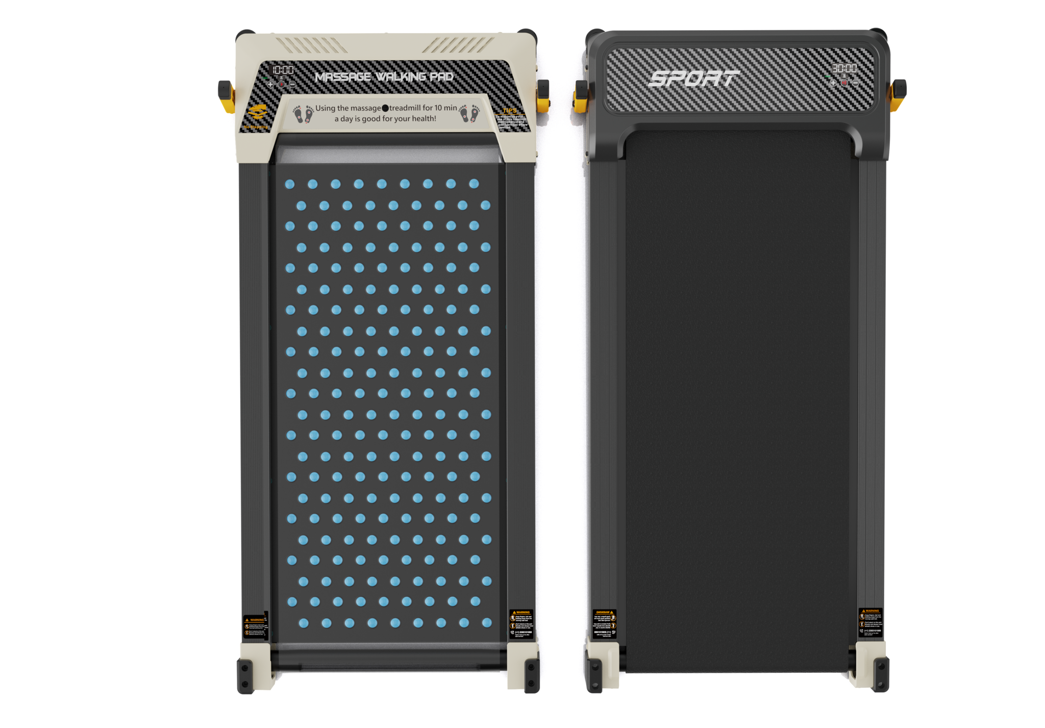 Loopband - walking pad - 1-6 km per uur - met massage functie