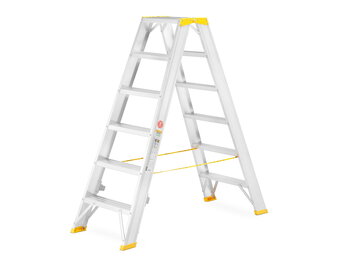 Dubbelzijdige montageladder ALOSS 9406 - Werkhoogte 3,28m