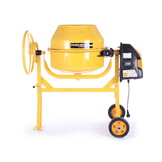 Betonmolen - betonmixer - 120L - 650W - HIGHER - geel