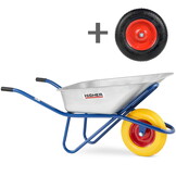 Kruiwagen 130L - met schuimwiel en wielbescherming - tot 210 kg