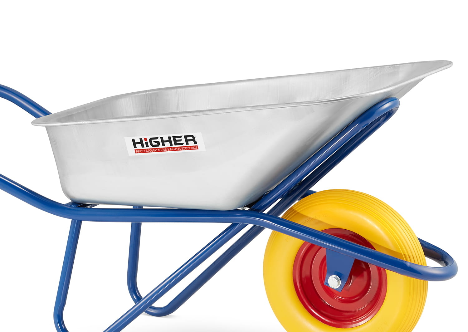 Kruiwagen 130L - met schuimwiel en wielbescherming - tot 210 kg