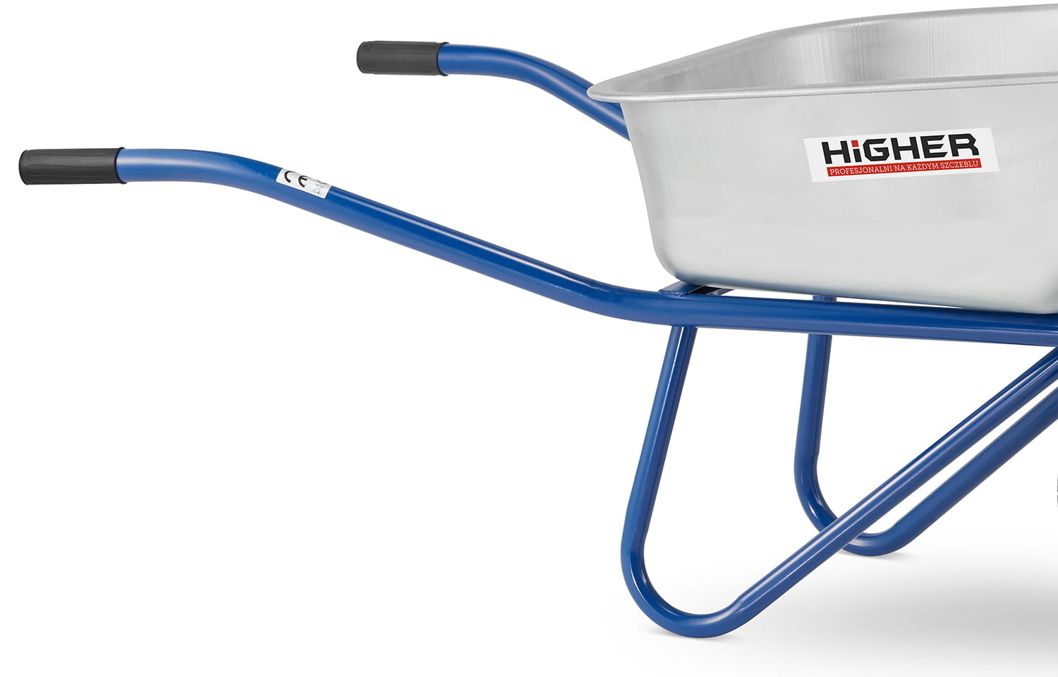 HIGHER®️ Kruiwagen 130L schuimwiel 210kg Wielbescherming