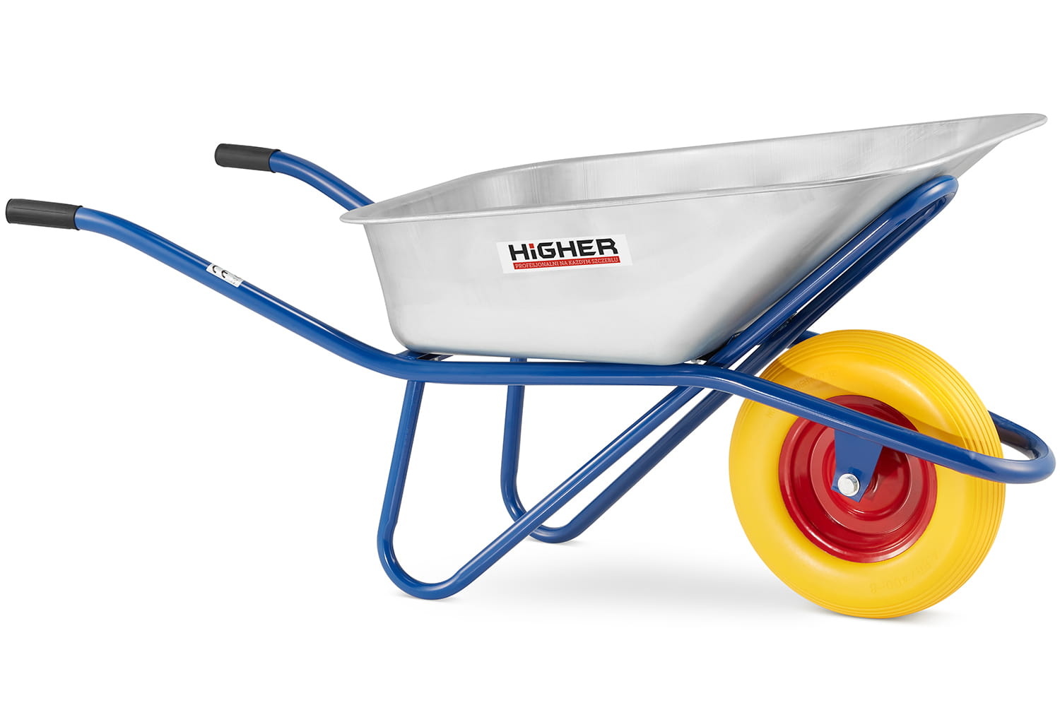 Kruiwagen 130L - met schuimwiel en wielbescherming - tot 210 kg