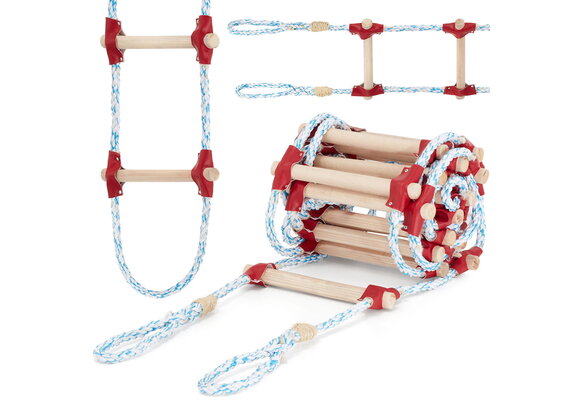 Touwladder - dakladder - 25 meter