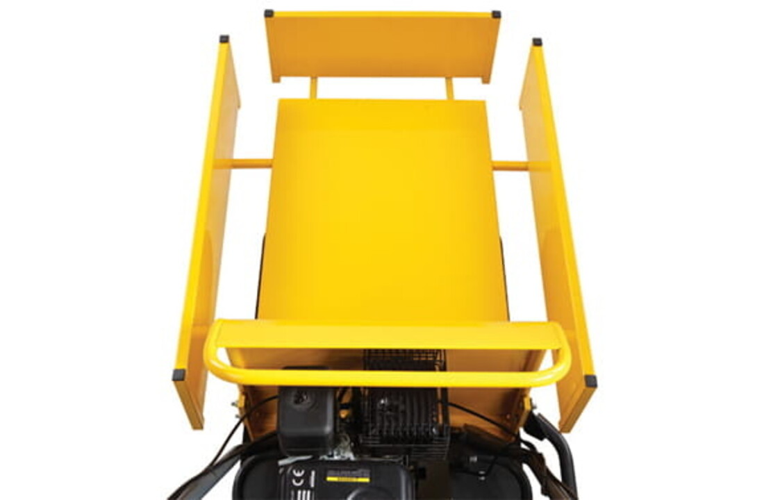 HIGHER Mini Dumper Benzinerupsbanden 6,5PK - 300kg Laadvermogen