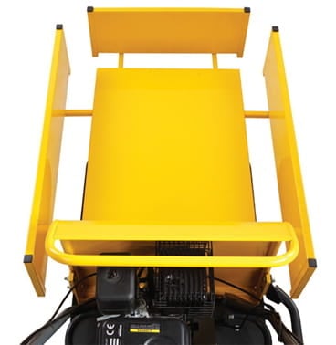 HIGHER Mini Dumper Benzinerupsbanden 6,5PK - 300kg Laadvermogen