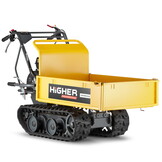 HIGHER Mini Dumper Benzinerupsbanden 6,5PK - 300kg Laadvermogen
