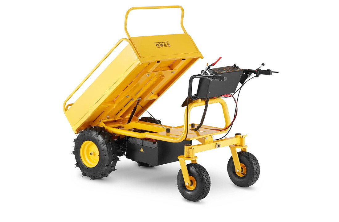 Elektrische kruiwagen HIGHER 500 kg - 1000W motor