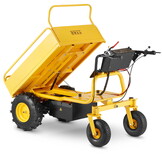 Elektrische kruiwagen - HIGHER - hefvermogen tot 500 kg - 1000W