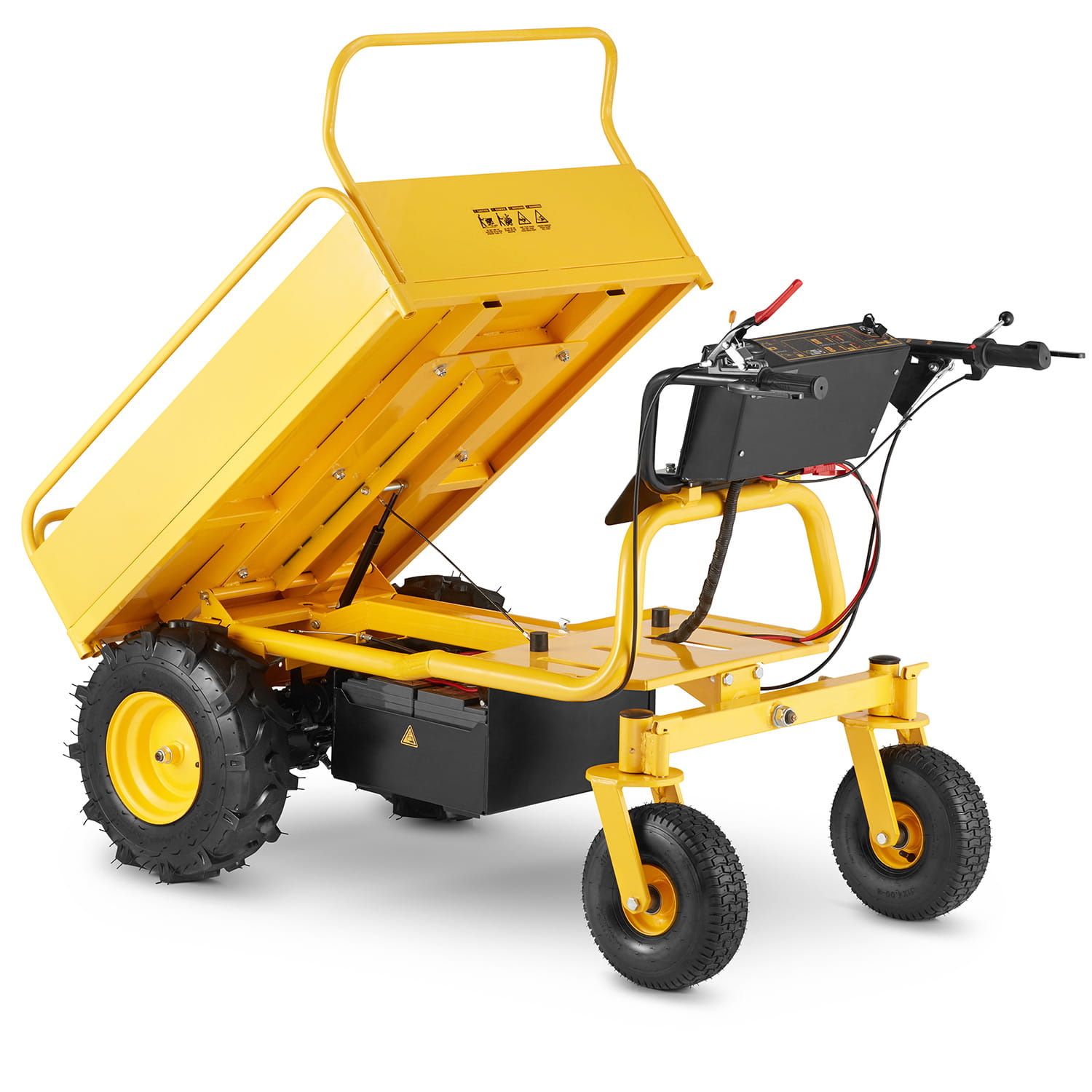 Elektrische kruiwagen HIGHER 500 kg - 1000W motor