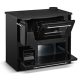 Houtfornuis OMEGA 701 Zwart Emaille 9kW