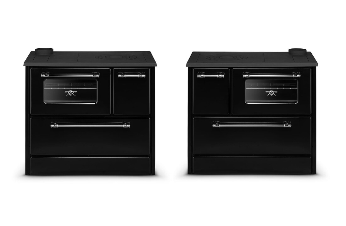 Houtfornuis OMEGA 701 Zwart Emaille 9kW