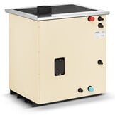 CV houtfornuis met watermantel - 12 kW - TEMY Plus - beige