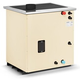 Kolenkachel CV met watermantel TEMY PLUS 12kW beige