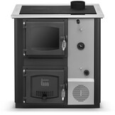 Kolen CV-ketel Temy Plus 12kW Zwart met Watermantel