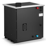 CV houtfornuis met watermantel - 12 kW - TEMY PLUS - zwart