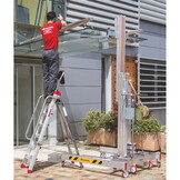 Goederenlift - 5,5 m hefhoogte - 200 kg draagvermogen - aluminium