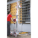 Goederenlift - 2,7 m hefhoogte - 200 kg draagvermogen - aluminium