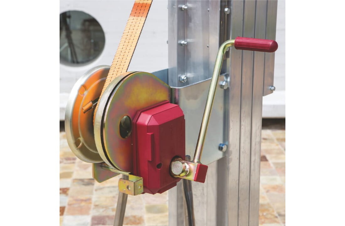 Goederenlift - 6,3 m hefhoogte - 150 kg draagvermogen - aluminium