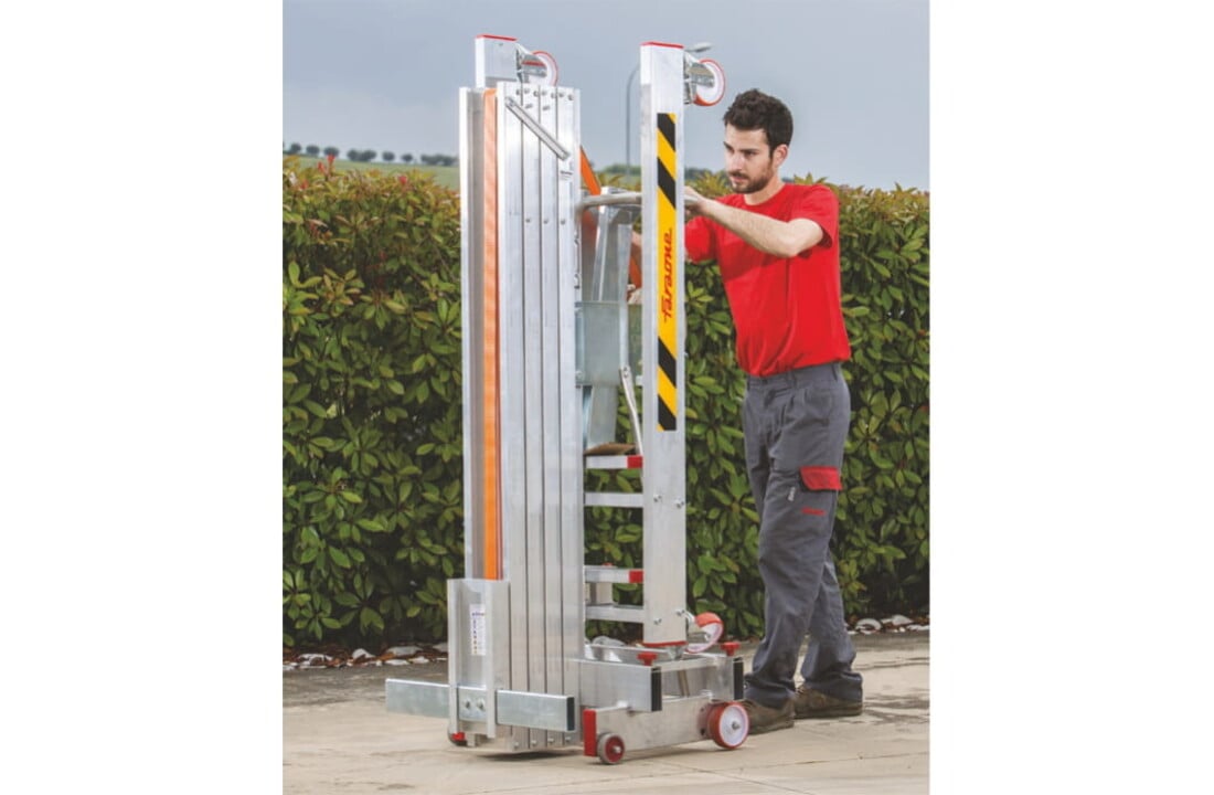 Goederenlift - 6,3 m hefhoogte - 150 kg draagvermogen - aluminium