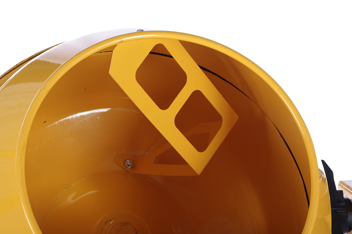 Betonmolen - betonmixer - 220L - 1250W - HIGHER - geel