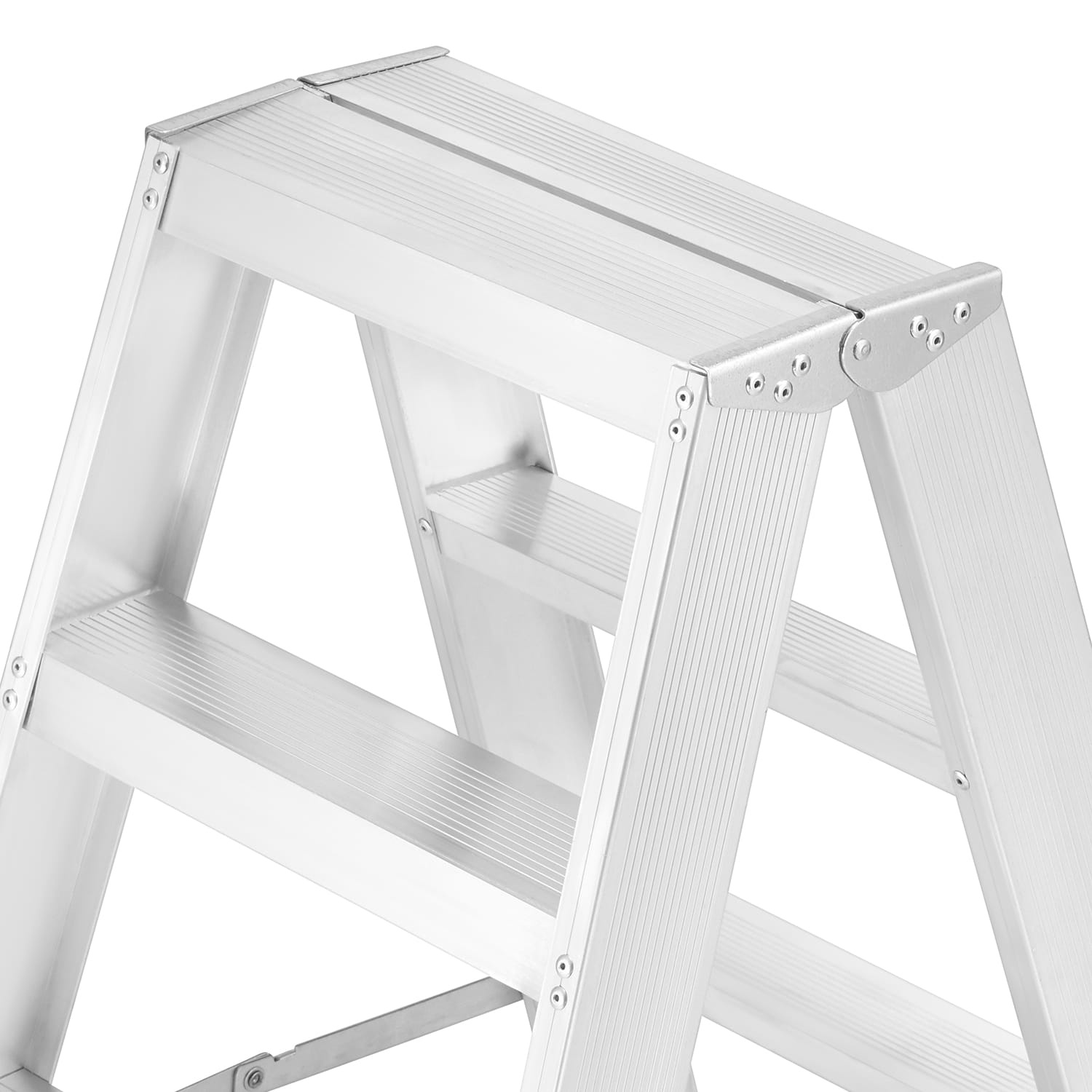 HIGHER Montageladder 2x2 - Professioneel Aluminium - 150 kg