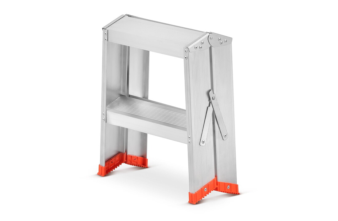 HIGHER Montageladder 2x2 - Professioneel Aluminium - 150 kg