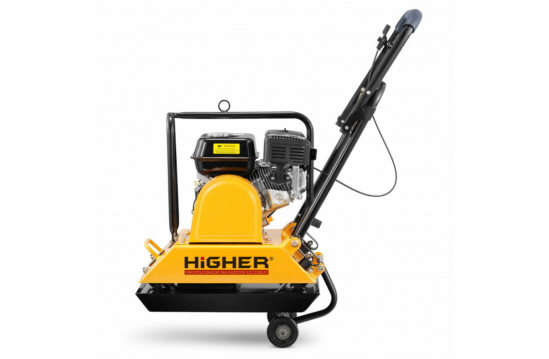 Trilplaat met benzinemotor 6,5 pk - 26 kN - 100 kg