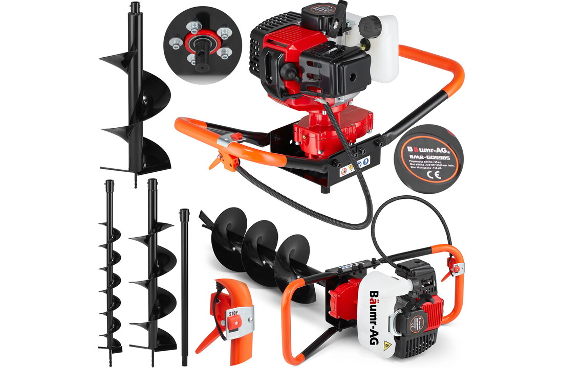 Baumr-AG Benzine Grondboor BMR-GD590S